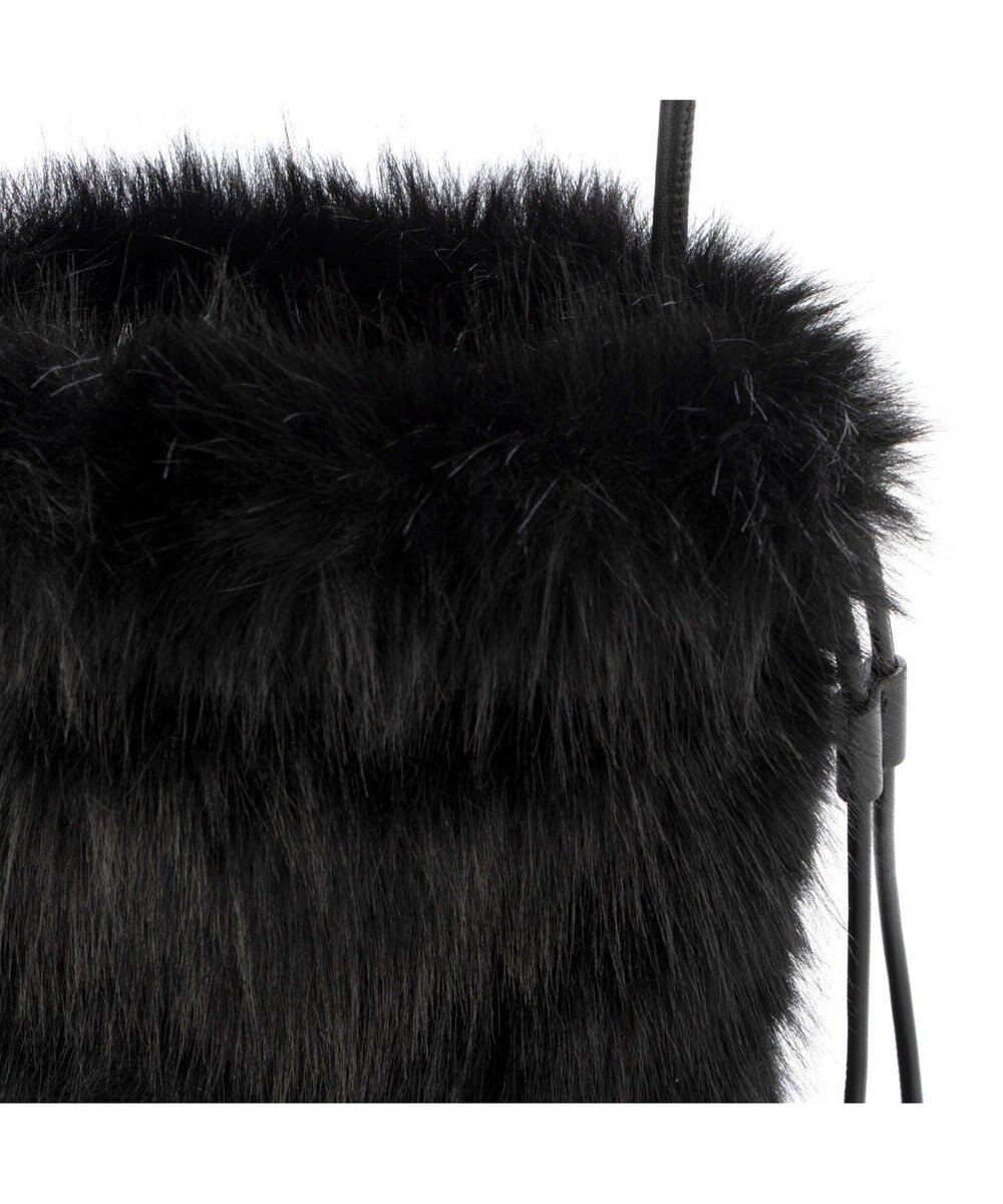 UNBILLION カシュカシュ cachecache / エコファーシンプル巾着ショルダーバッグ 