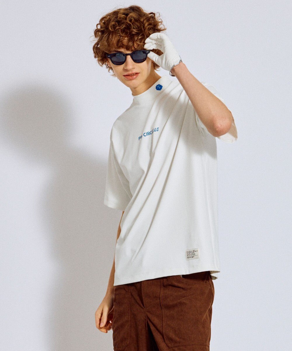 PW CIRCULUS 【吸水速乾 / UV遮蔽率99.5% UVカット / ストレッチ】【MEN】アニマルグラフィックモックT ゴルフ 