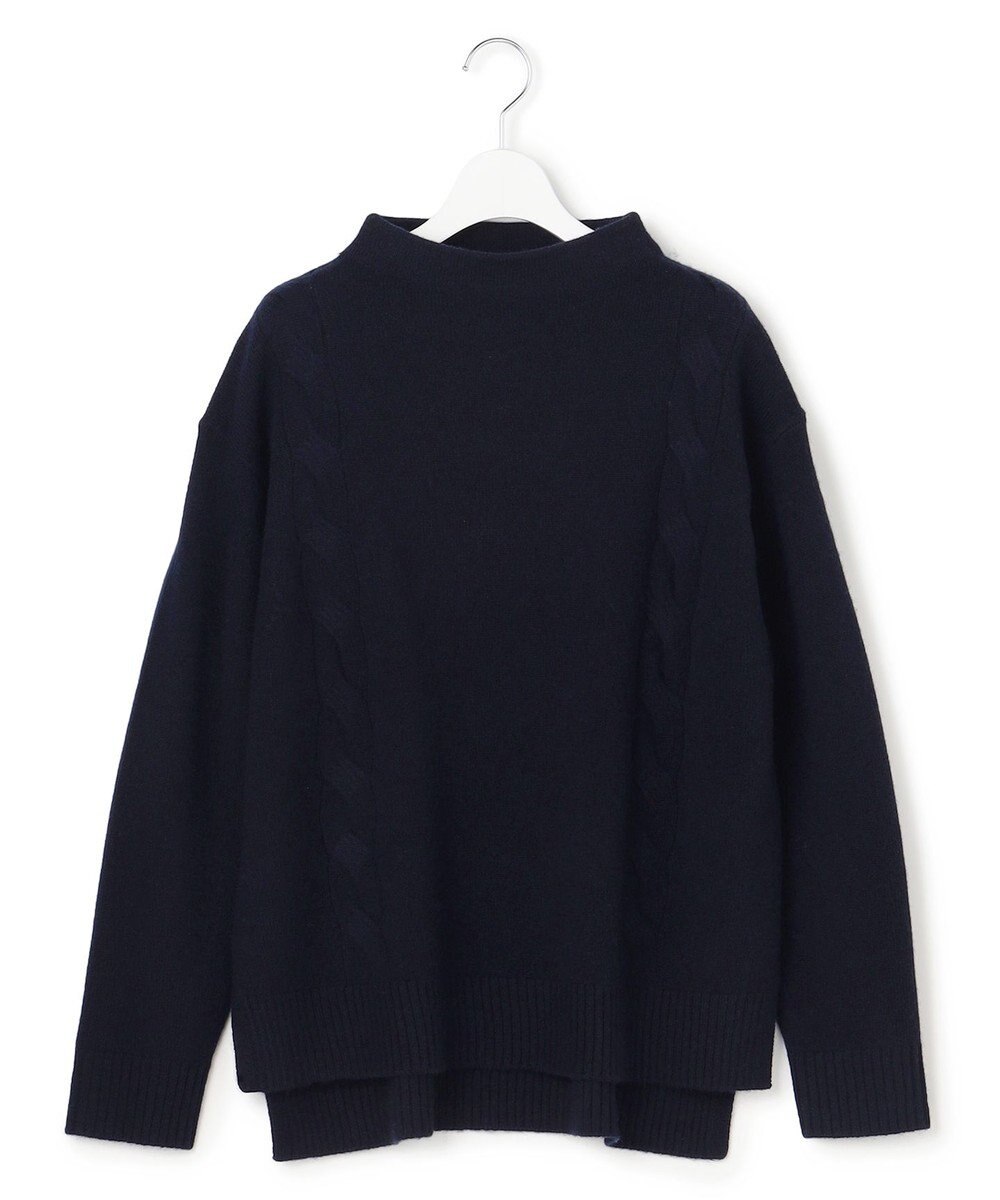 J.PRESS YORK STREET 【WOMEN】ケーブルポイント ボトルネック ニット 