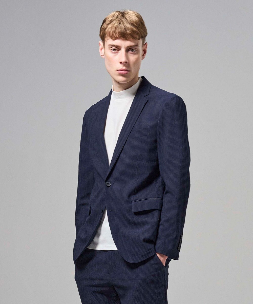 JOSEPH HOMME 新色追加【セットアップ対応】トリコサッカーストレッチ　 ジャケット 