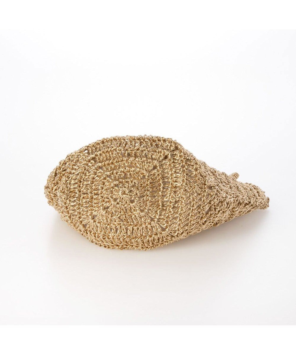 UNBILLION カシュカシュ cachecache / メタリック糸手編みポシェット 