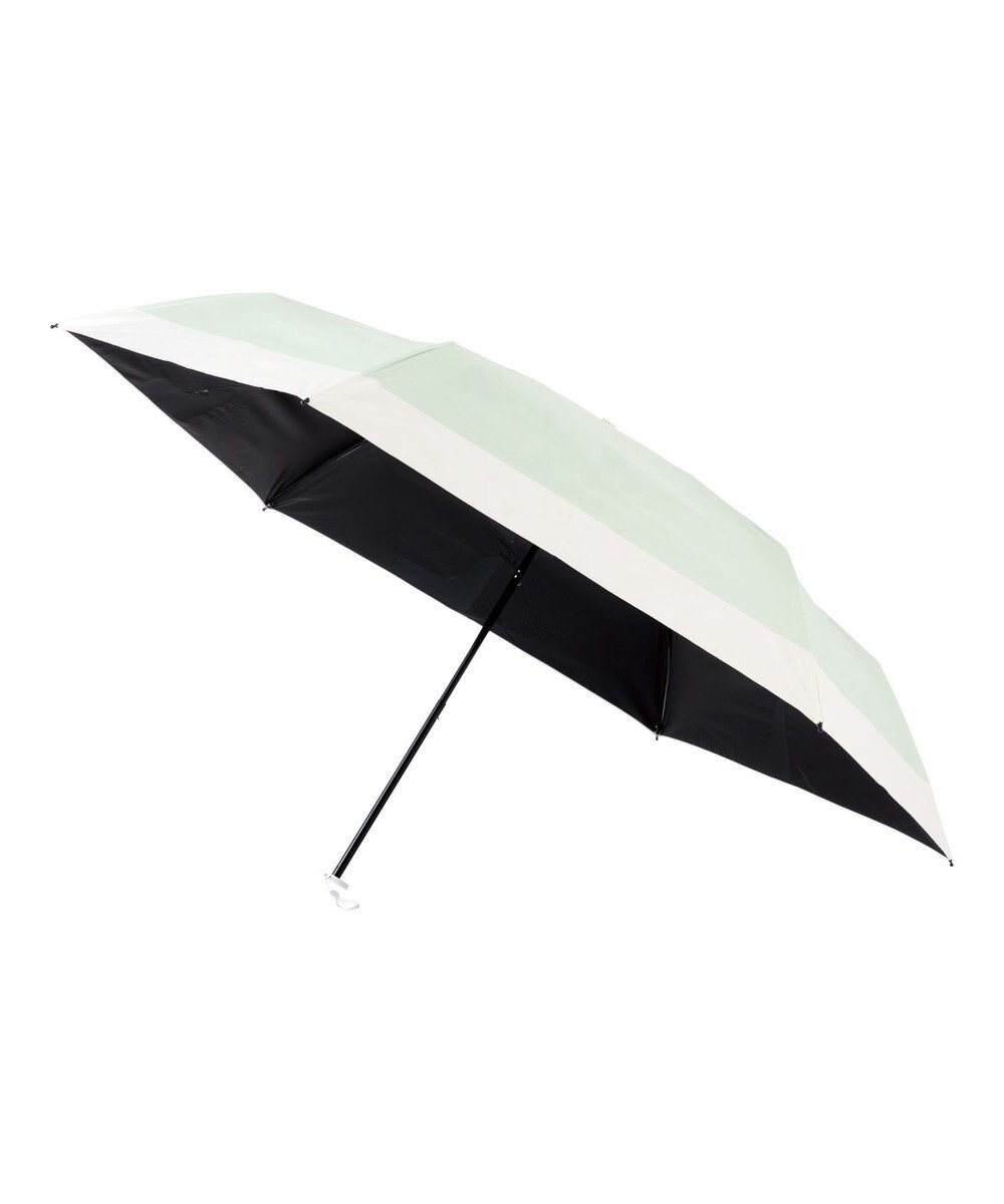 MOONBAT 【遮光100％/３秒で折りたためる日傘】晴雨兼用 折りたたみ傘 ウラワザ バイカラー 
