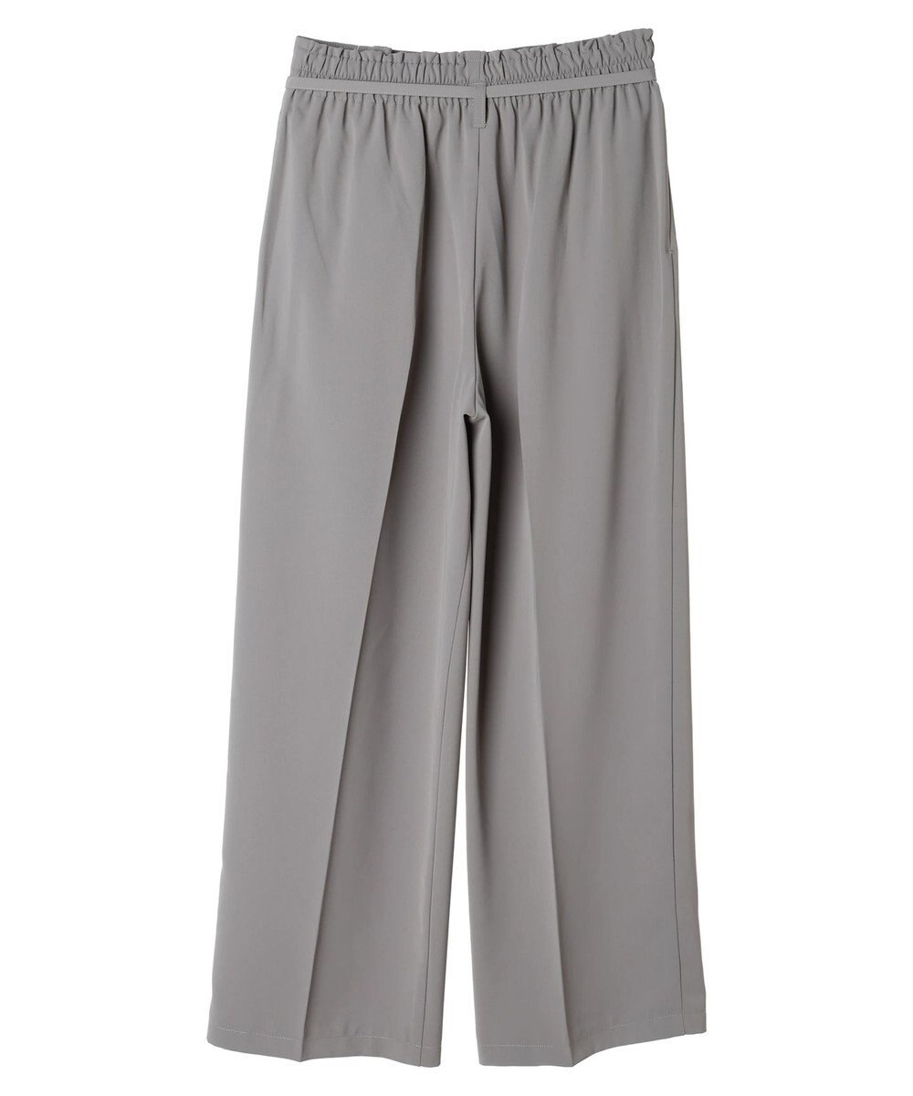 Green Parks きれいシルエットパンツ（ベルト付きとろみワイド） 