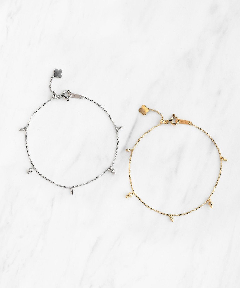 TOCCA 【WEB限定】SEEDS BRACELET K10ホワイトゴールド ブレスレット 
