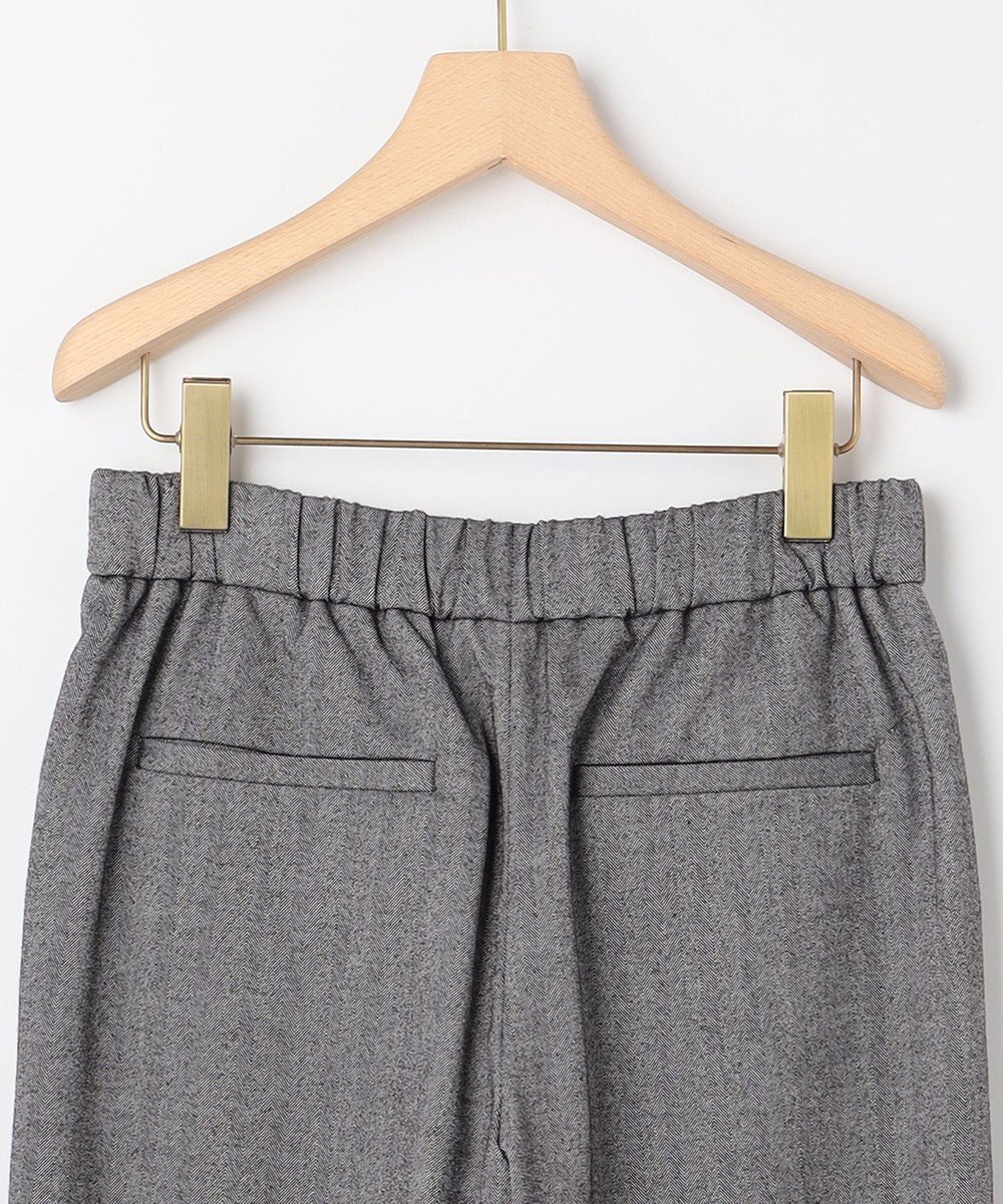 組曲 L 【加藤ローサさん着用】ツイル起毛ストレート パンツ 