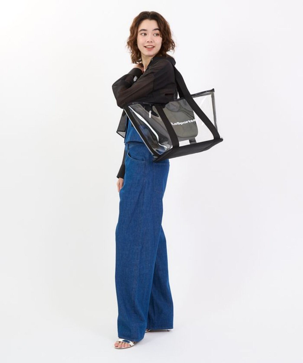 LeSportsac CLEAR E/W TOTE/クリアオニキスロゴトート 