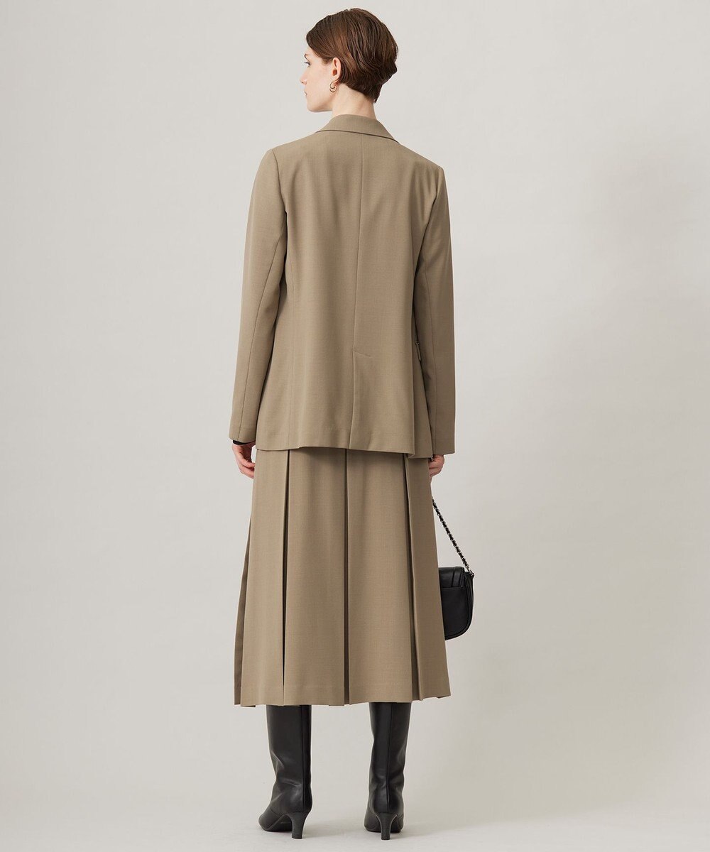 ICB 【洗える】ウール2WAYストレッチ スカート 