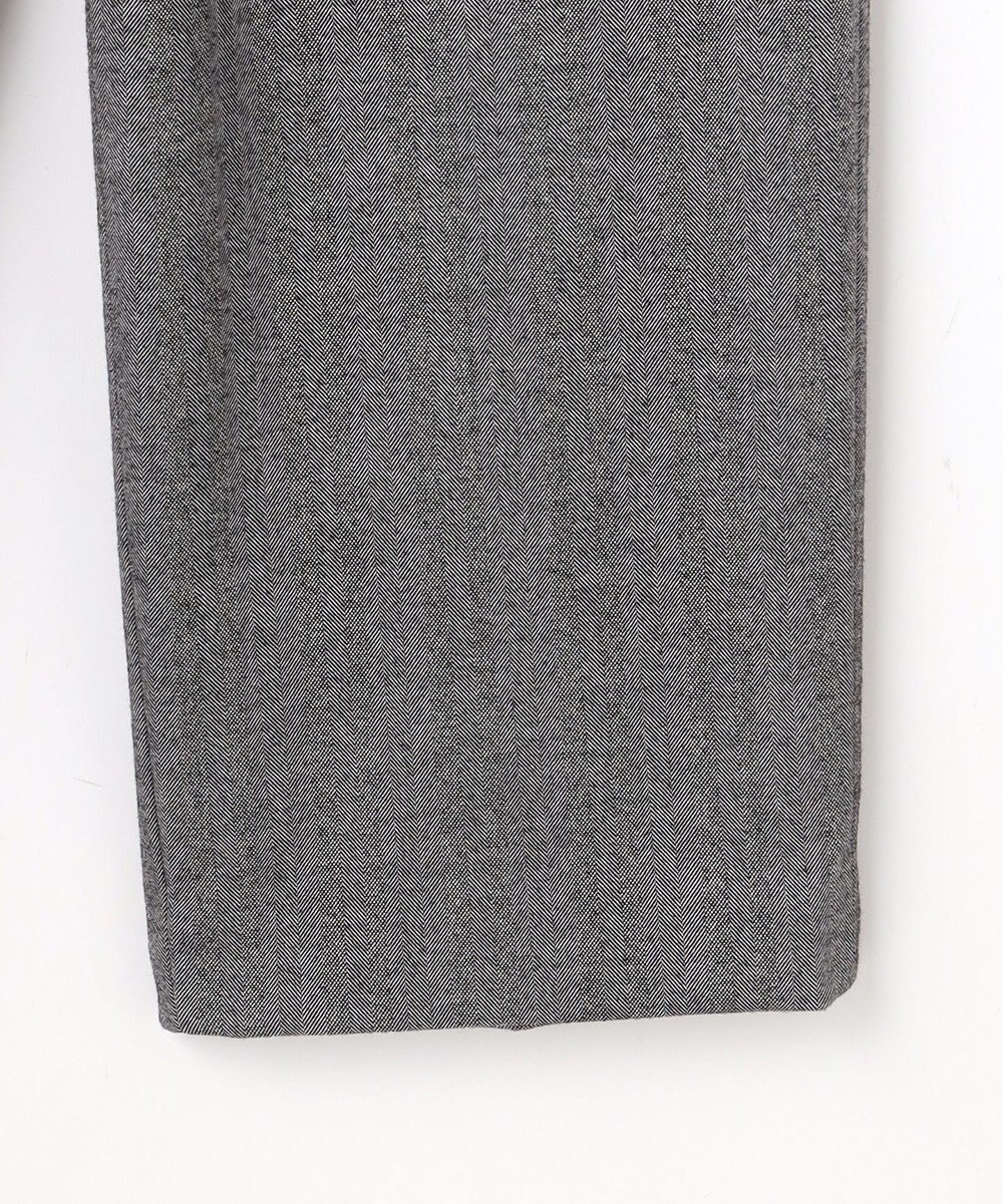 組曲 L 【加藤ローサさん着用】ツイル起毛ストレート パンツ 