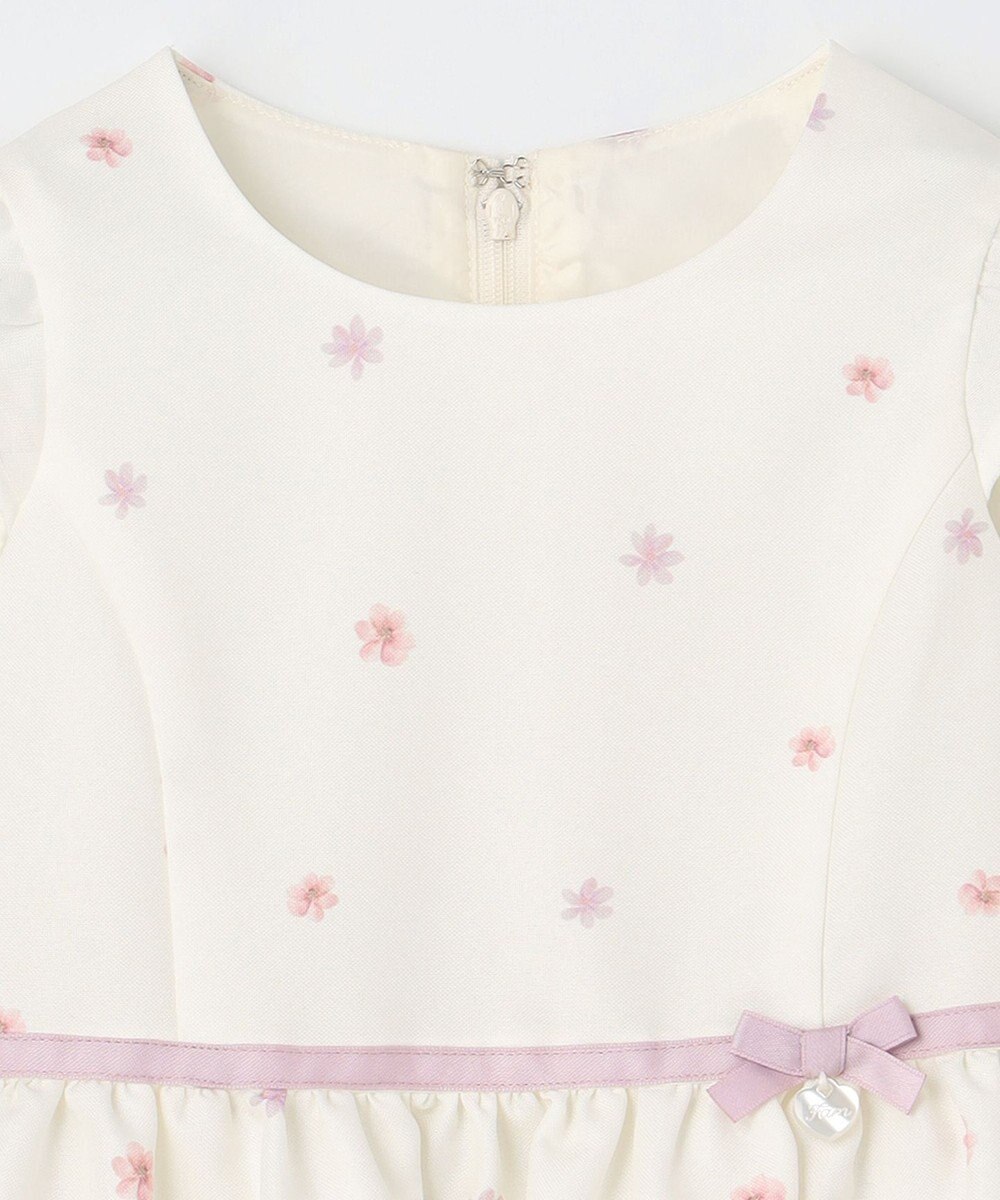 ANY KIDS フラワープリントワンピース 