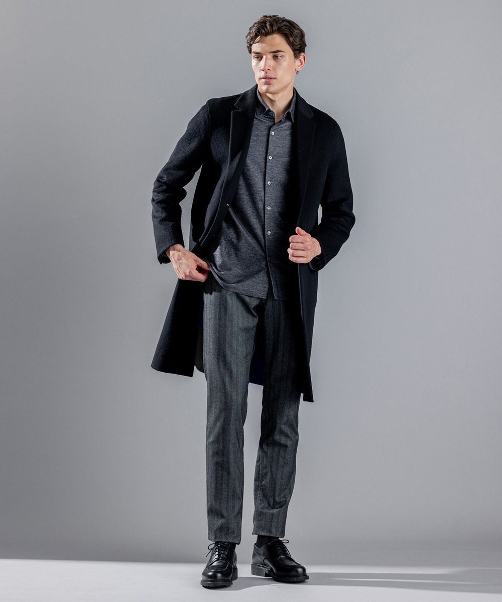 JOSEPH HOMME DOUBLE FACE CASHMERE CHESTER FIELD COAT 