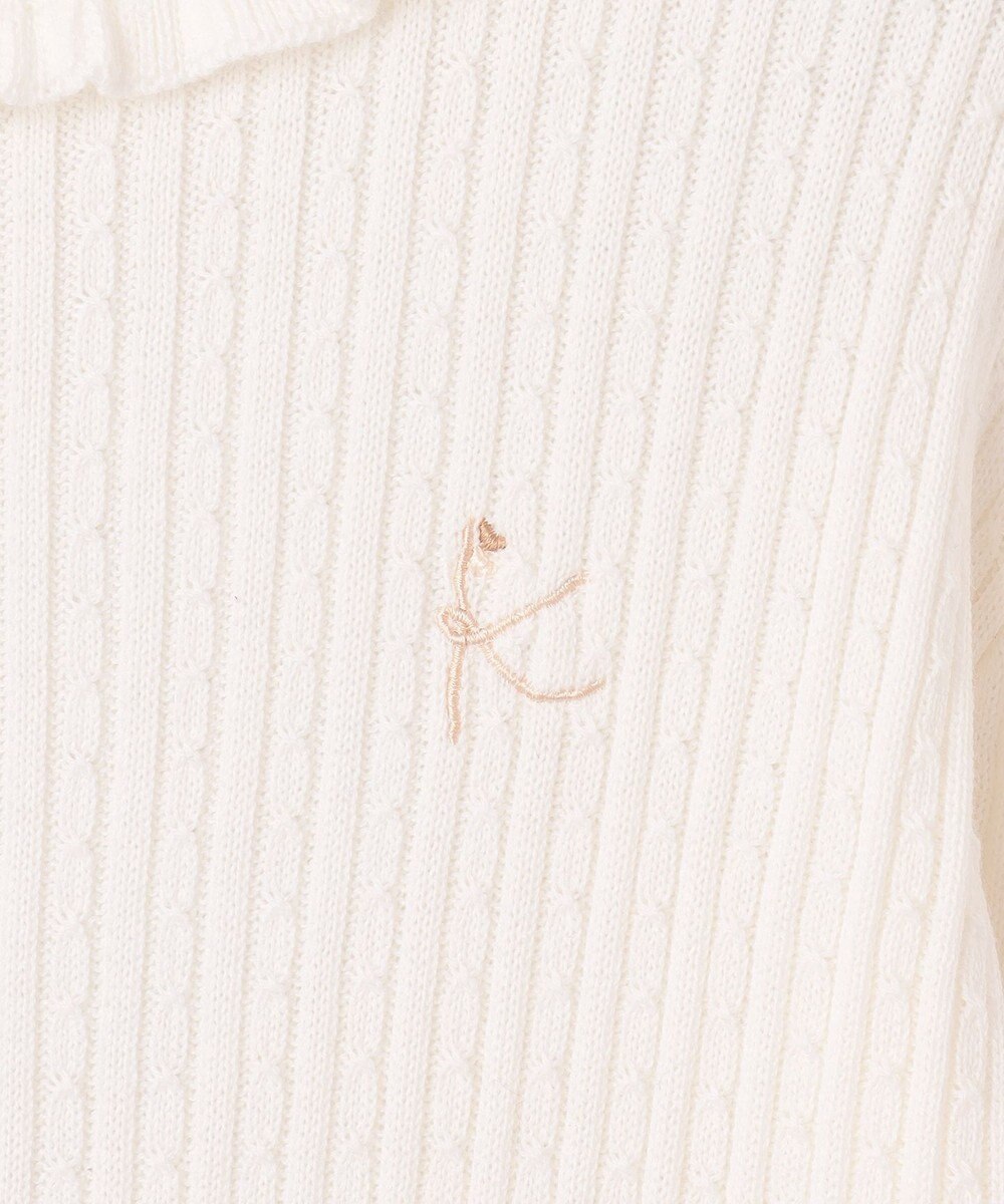 組曲 KIDS 【150-160cm】リブ ニット 