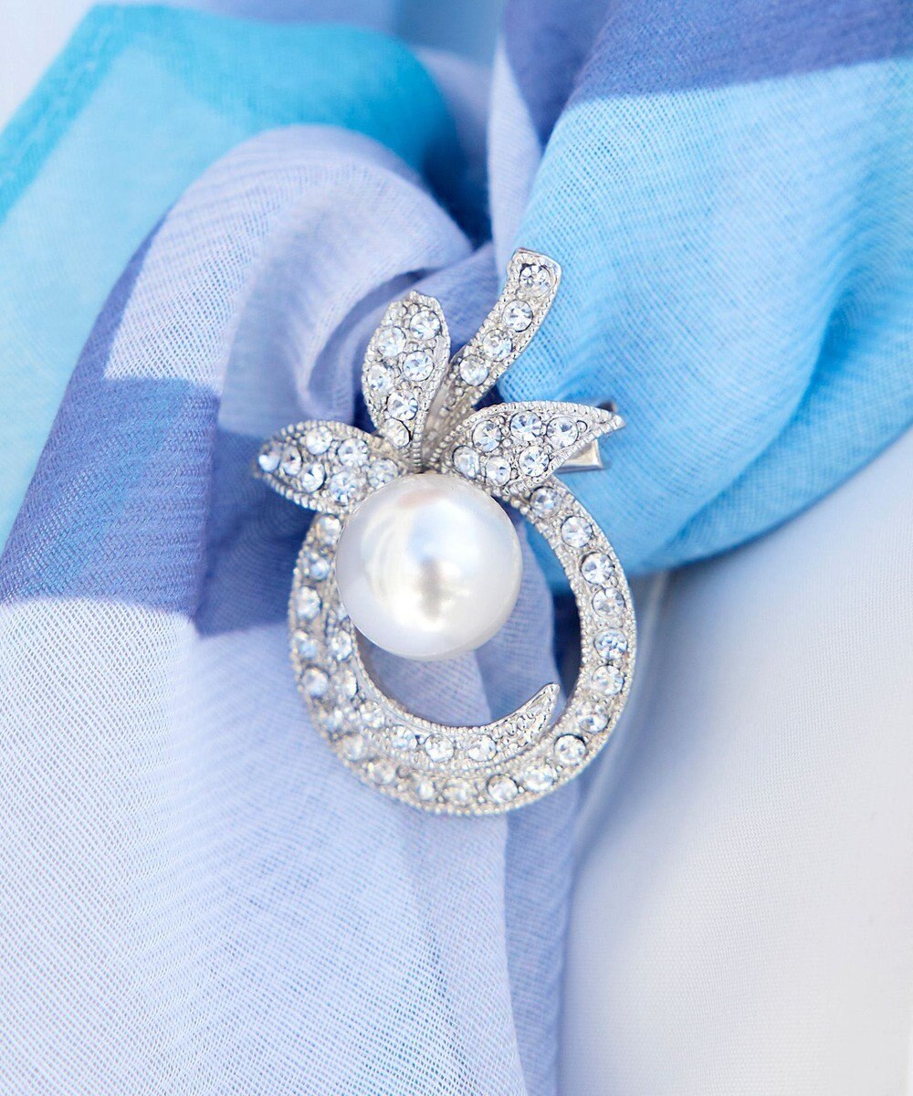 Tiaclasse ミニクリスタルブローチ 