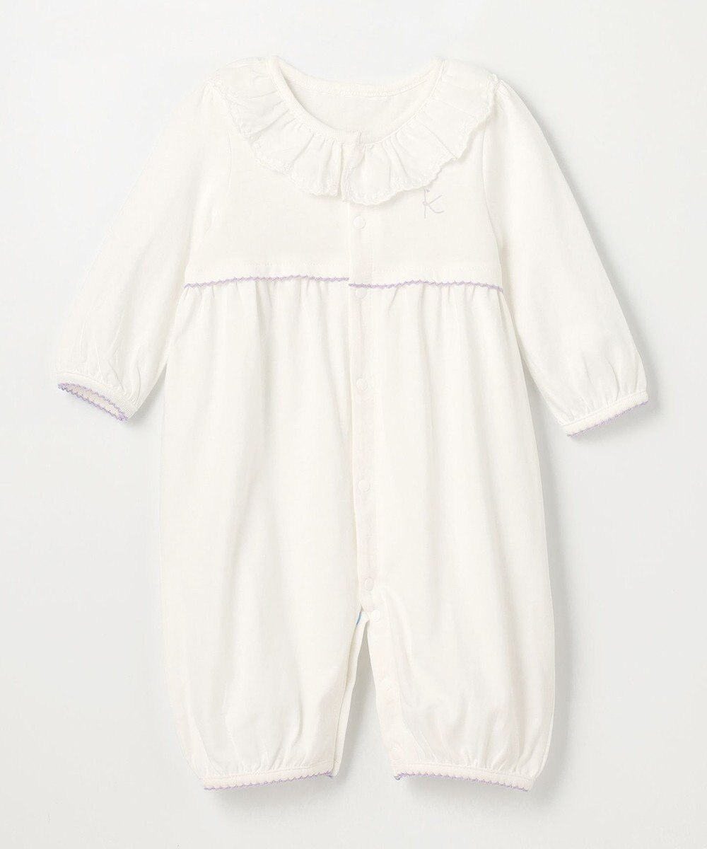 組曲 KIDS 【70㎝】エンブロイダリー ロンパース 