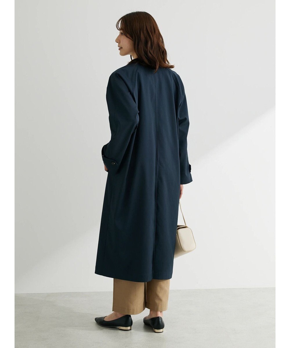 Green Parks 綿麻混リボン付ワイドパンツ 