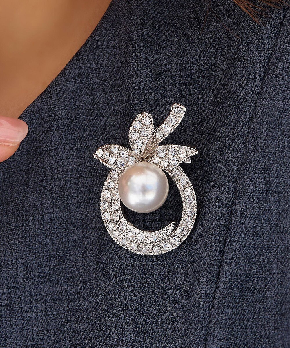 Tiaclasse ミニクリスタルブローチ 