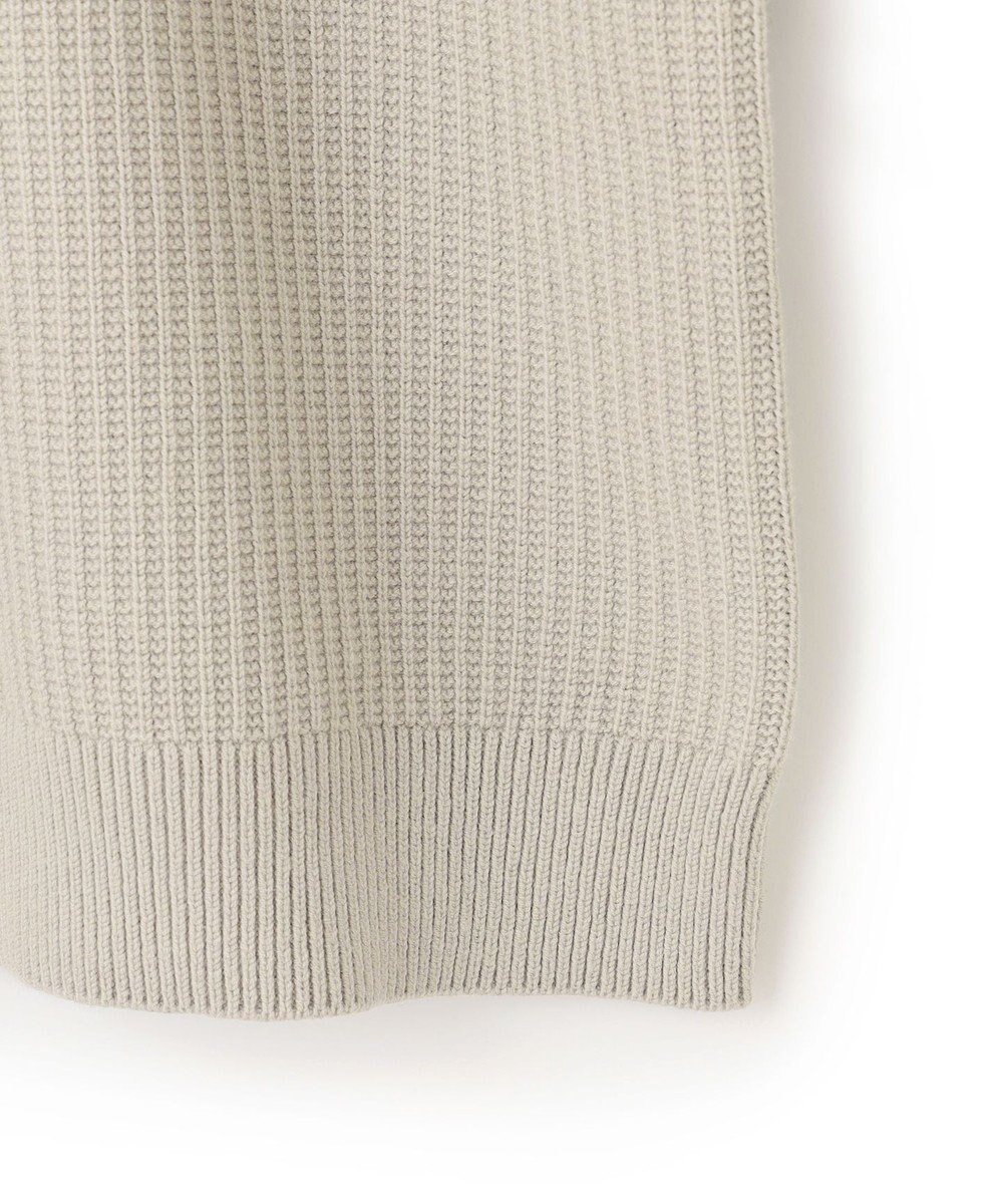 JOSEPH HOMME エアリーシープコットン / ヘンリーネックニット 