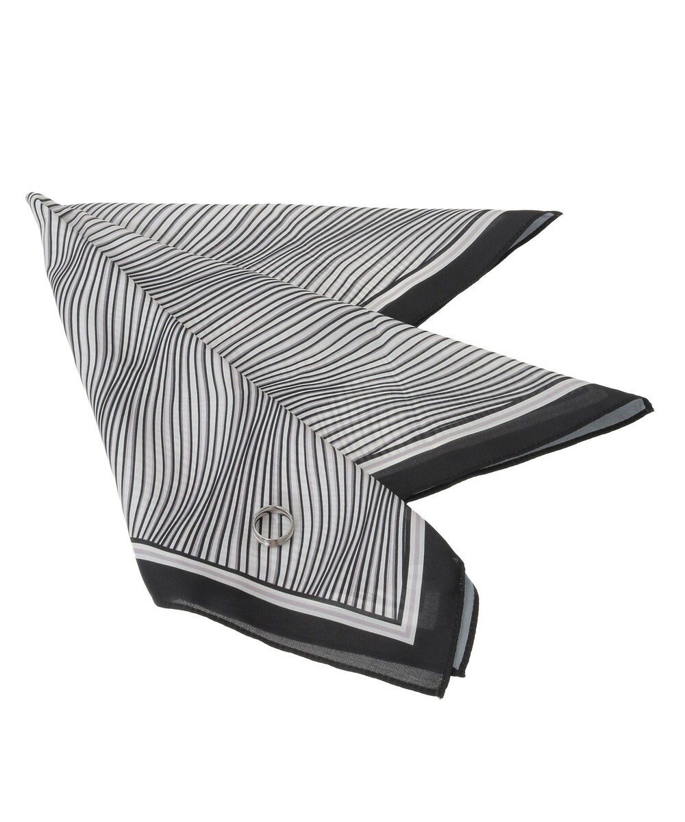 AMERICAN HOLIC 【リングSET】波ストライプ柄スカーフ 