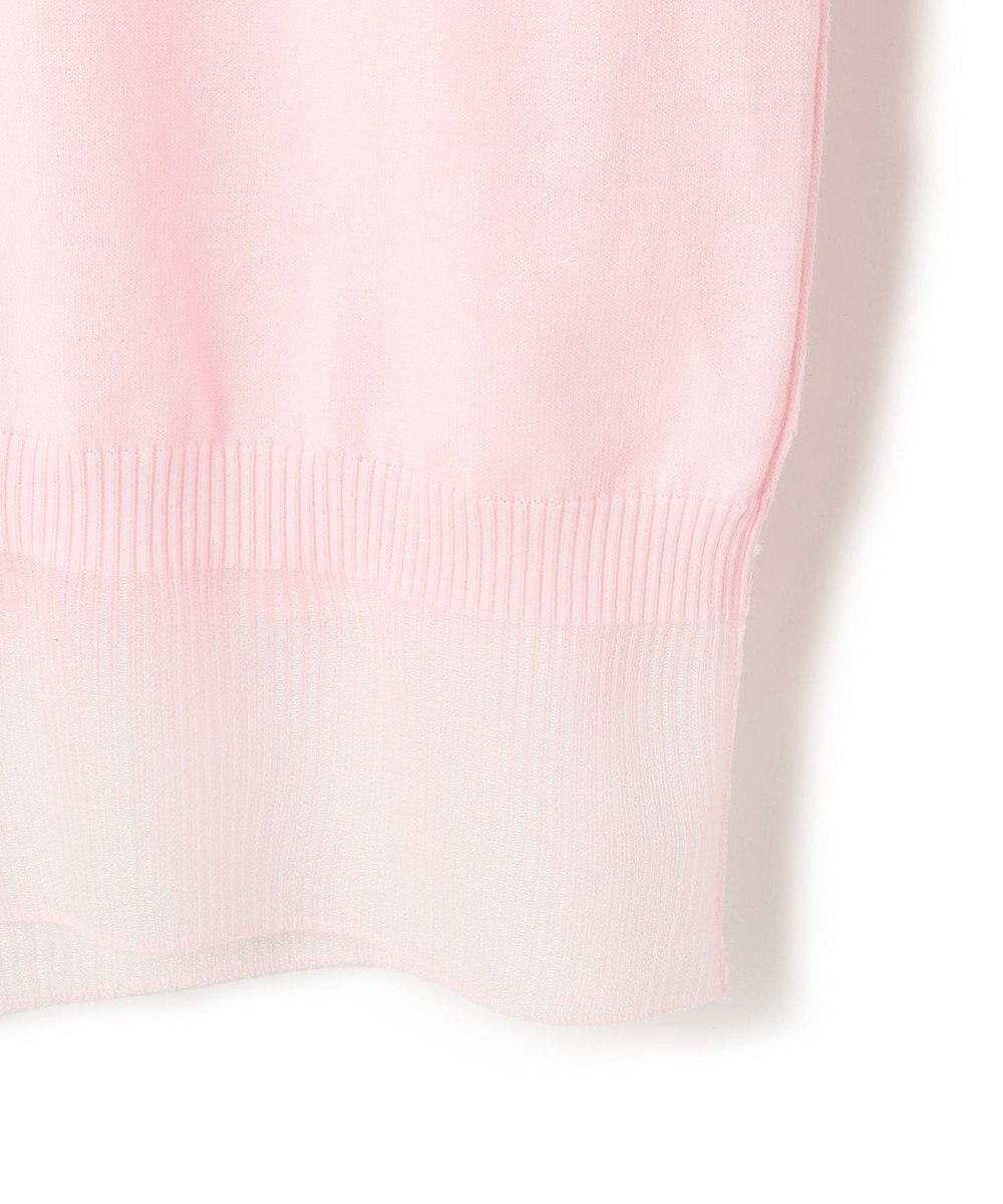 BEIGE， 【洗える】JULIE / シルク混シアーVネックカーディガン 