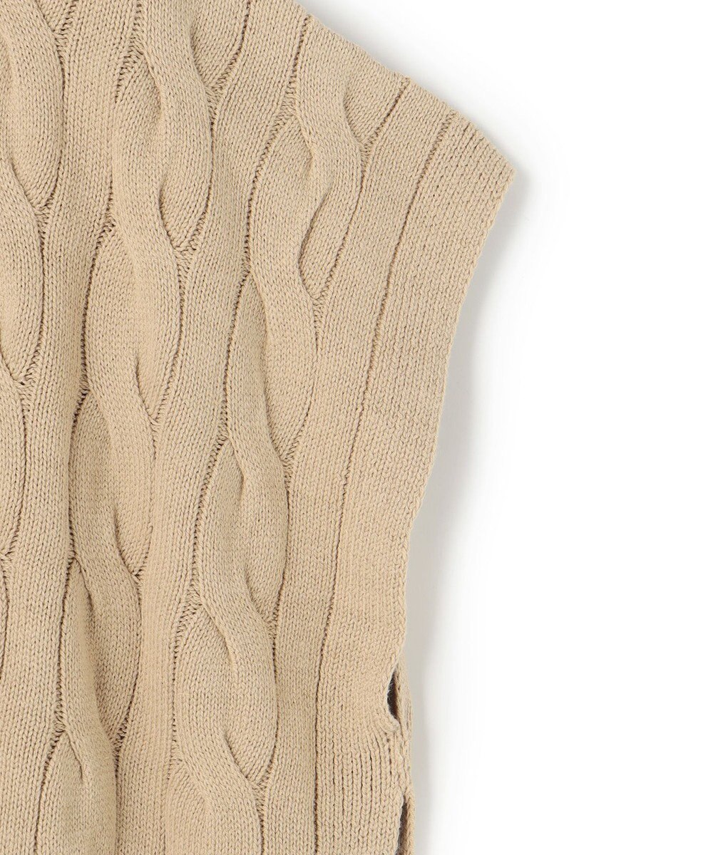 J.PRESS YORK STREET 【WOMEN】チルデンクルーネック ニットベスト 