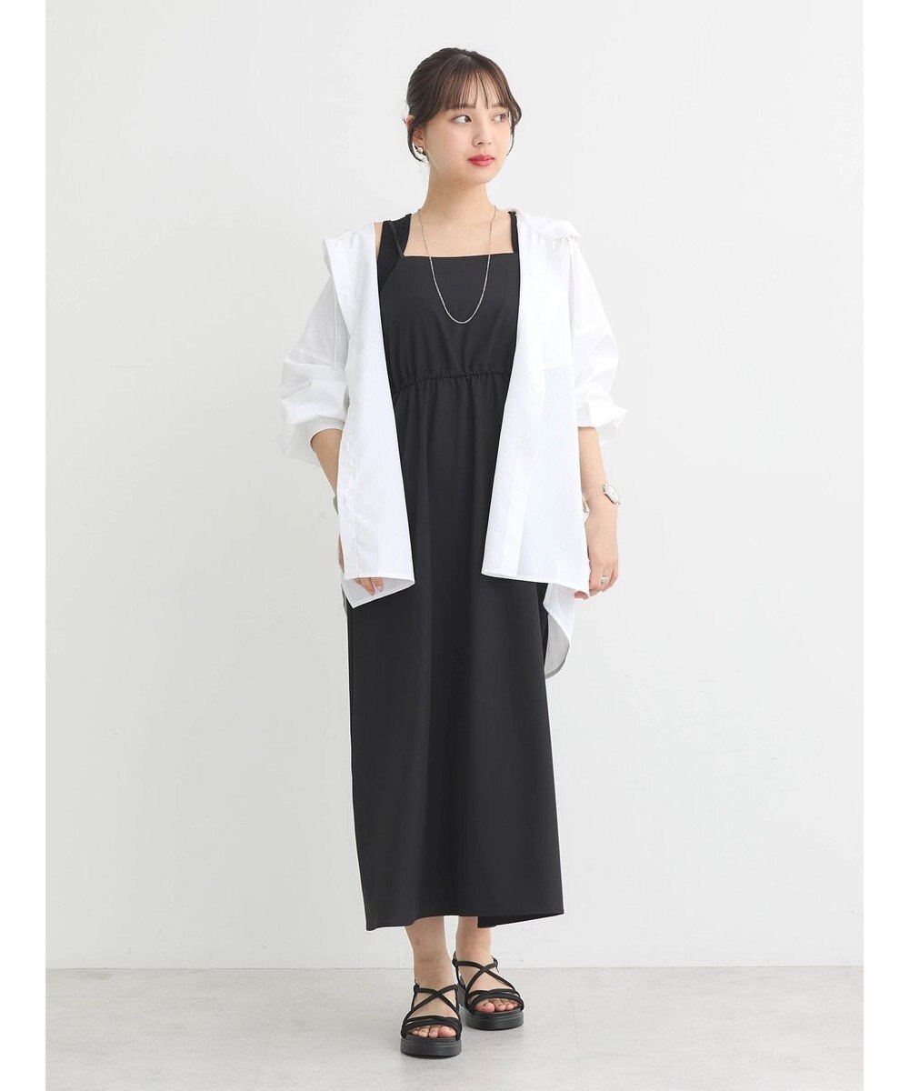 earth music&ecology フーディーシャツ 