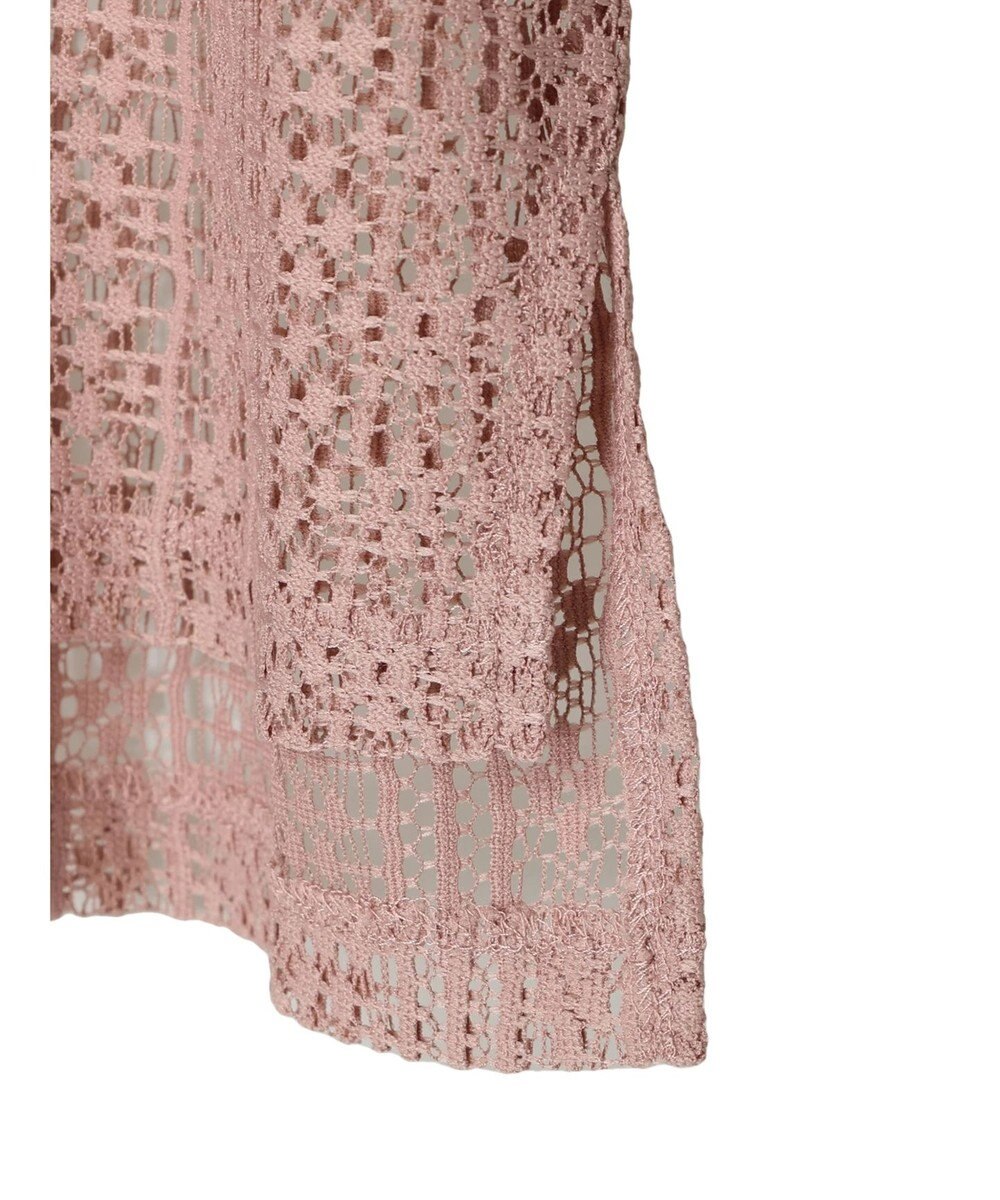 earth music&ecology レースショートシャツ 