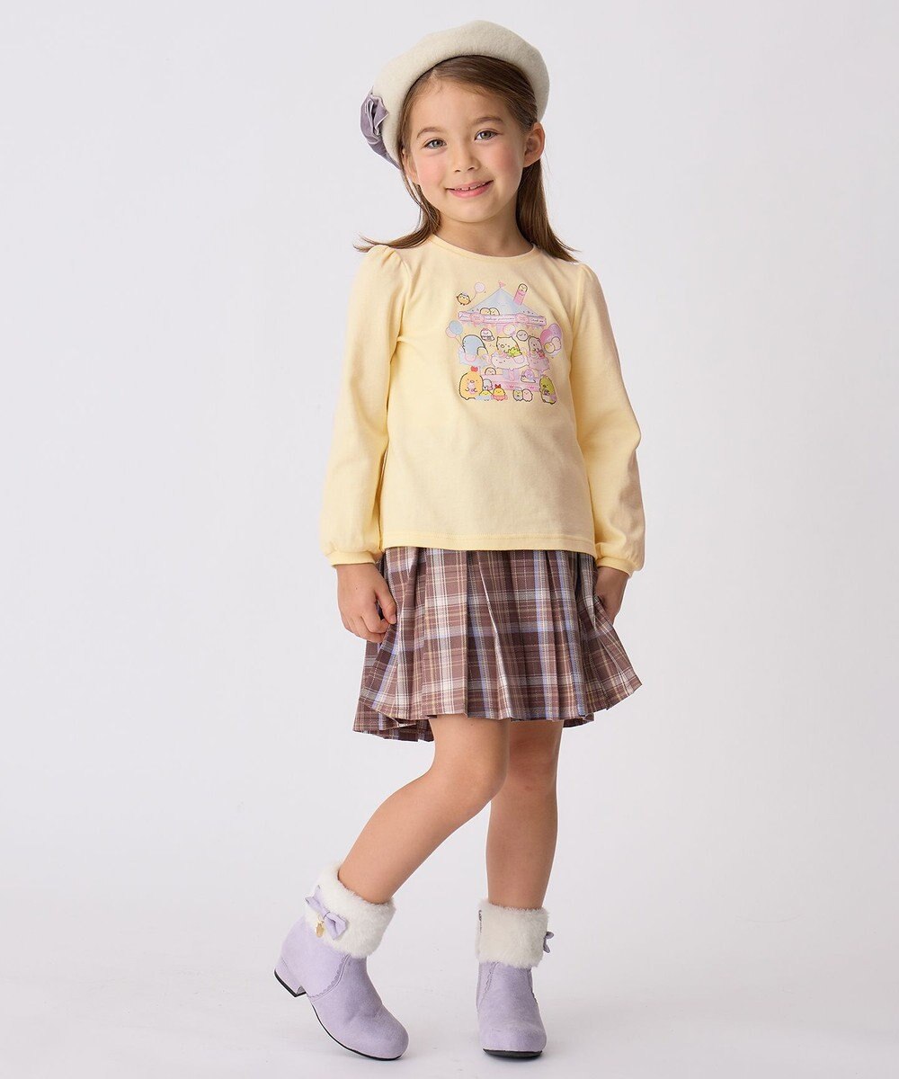 ANY KIDS 【すみっコぐらし】アートプリント Tシャツ 