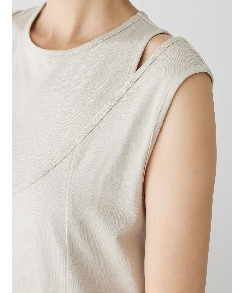 Green Parks カットワークデザインカットソーワンピース 