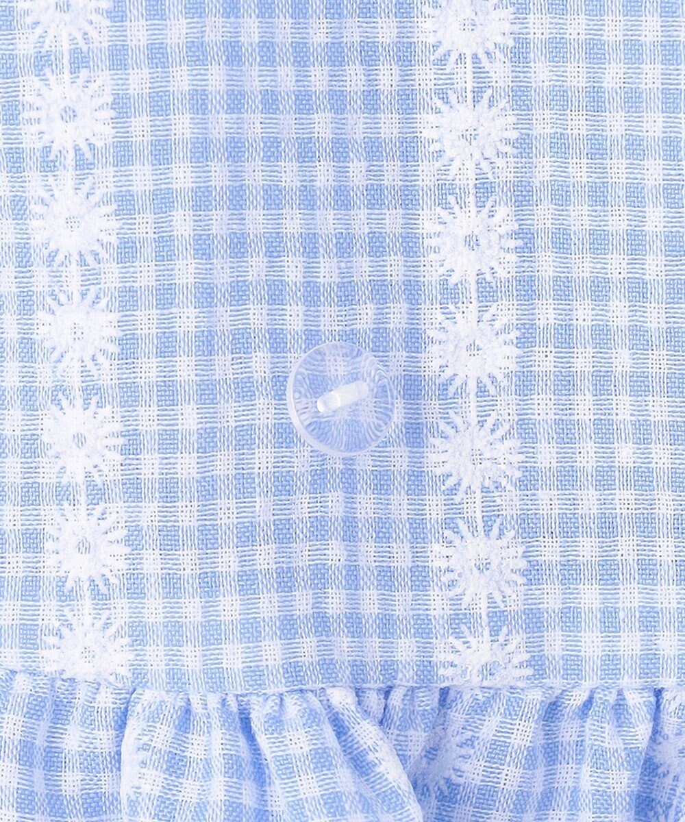 ANY KIDS 【洗濯機可能】サッカー ストライプワンピース 