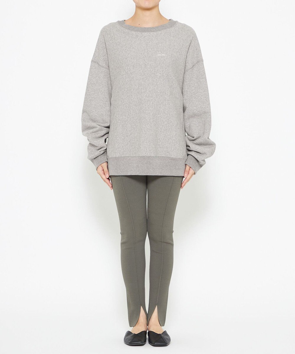 uncrave 【洗える】スムースニット レギンス（uncrave WHITE） 