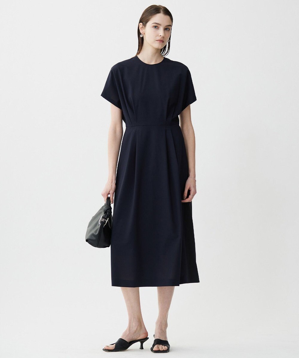 ICB L 【接触冷感・吸水速乾・防シワ・UVケア・洗える】 エステルドライトロ ワンピース 