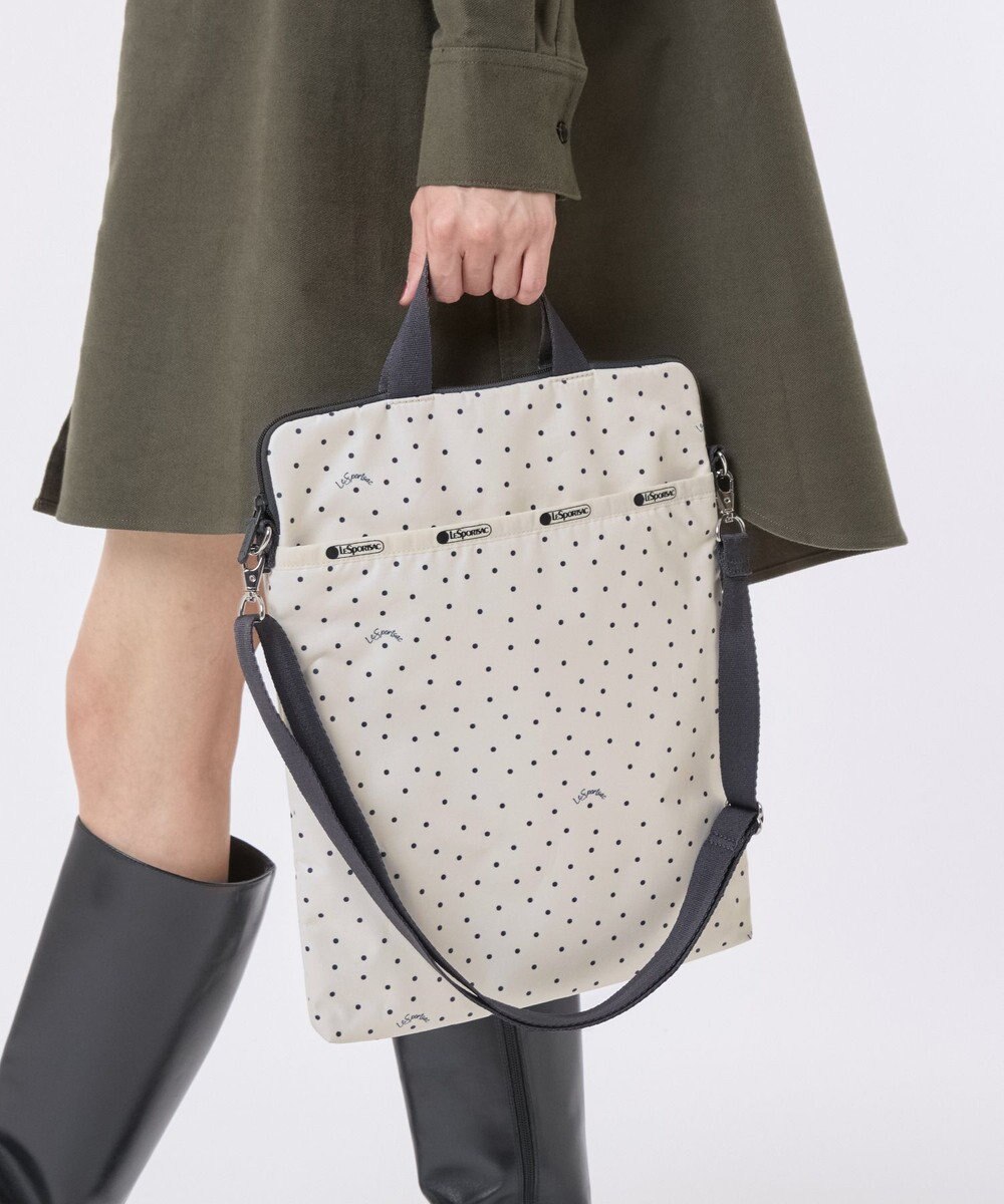 LeSportsac N/S LAPTOP BAG/プレイフルドッツ 