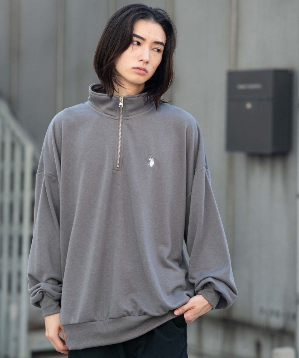 WEGO 【WEB限定/25年秋冬新作/ユニセックス着用ITEM】別注USPOLOハーフZIPPO 