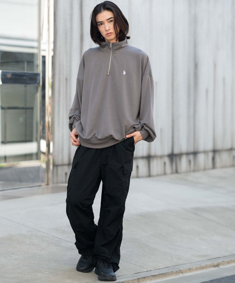 WEGO 【WEB限定/25年秋冬新作/ユニセックス着用ITEM】別注USPOLOハーフZIPPO 