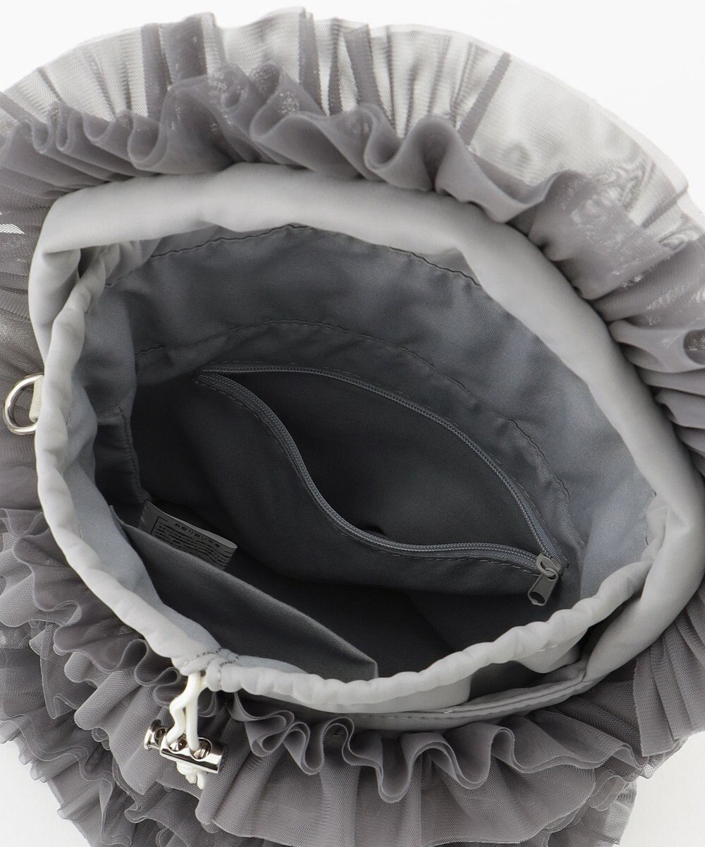 LA BAGAGERIE 【MONICA】チュールフリル2WAYバッグ 