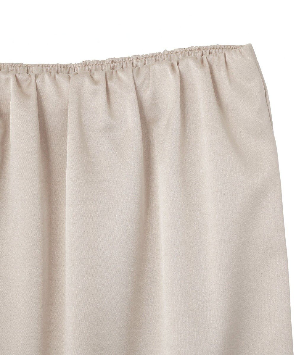 earth music&ecology サテンレーススカート 