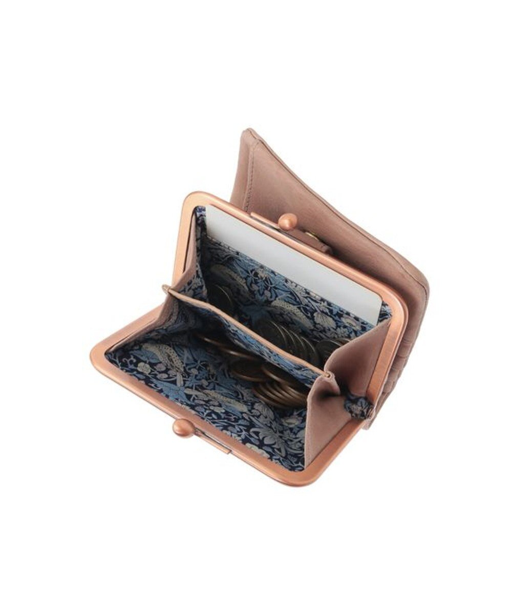 genten アンティーコ×LIBERTY 口金二つ折り財布 