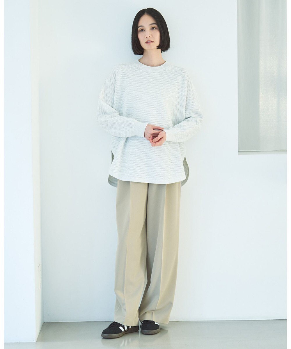 UNFILO イージーチノ ベルト付きパンツ 