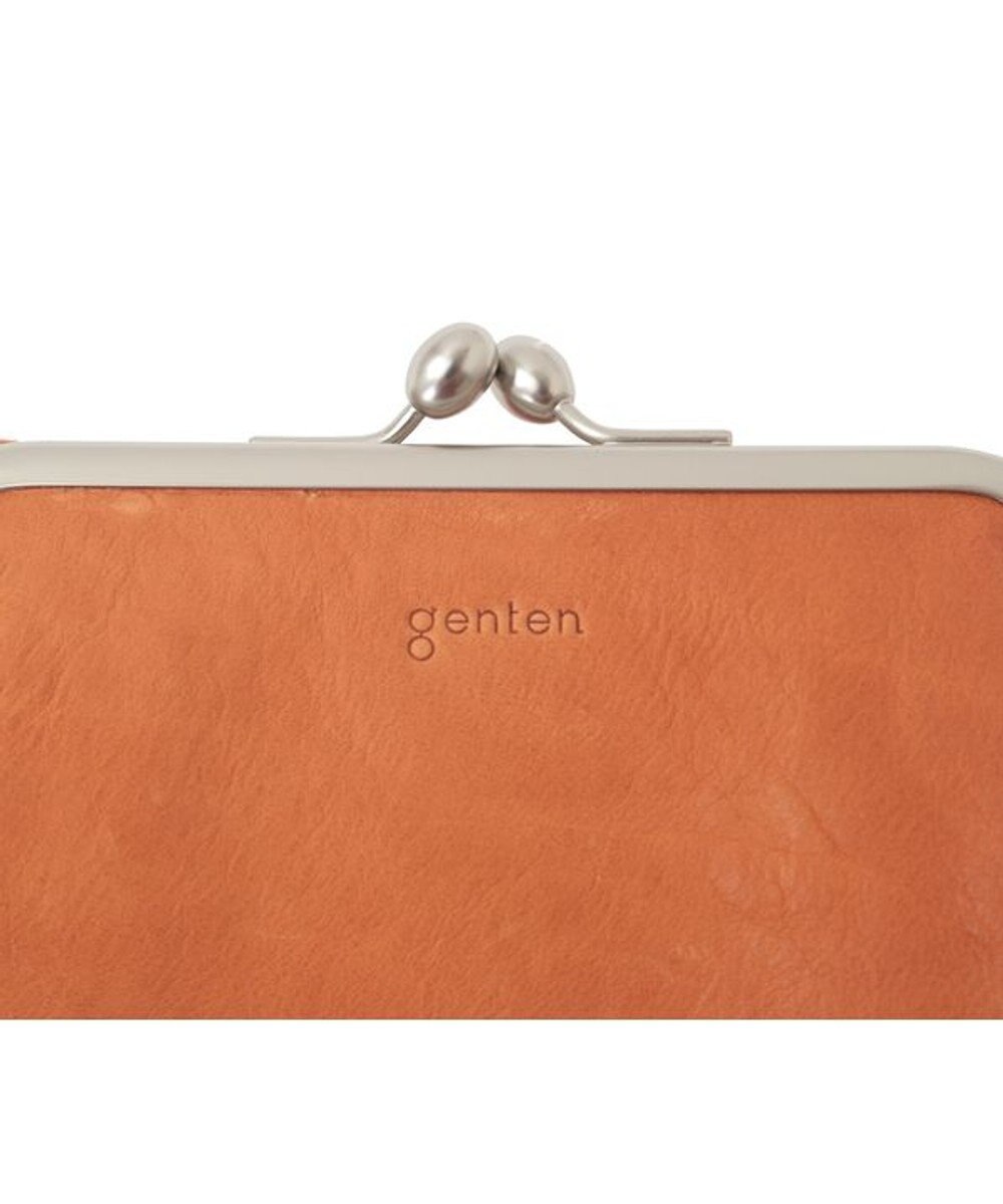 genten アンティーコ×LIBERTY 口金二つ折り財布 