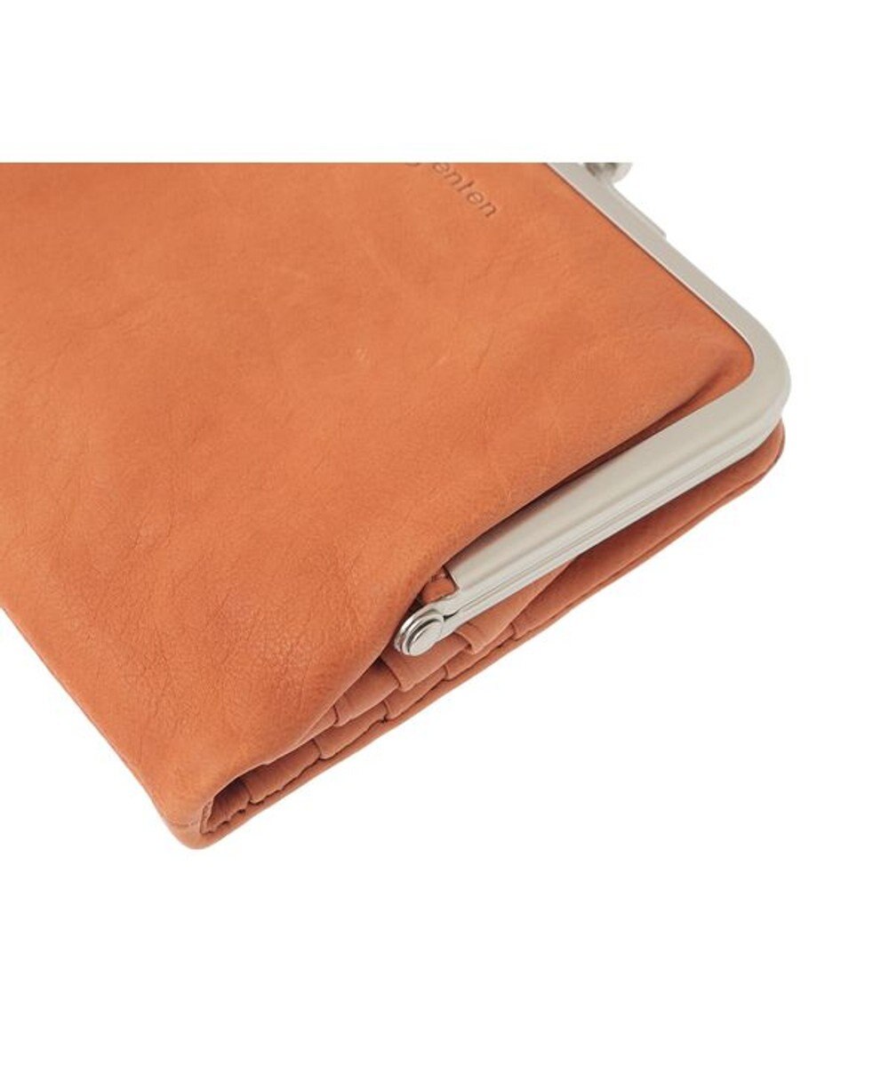 genten アンティーコ×LIBERTY 口金二つ折り財布 