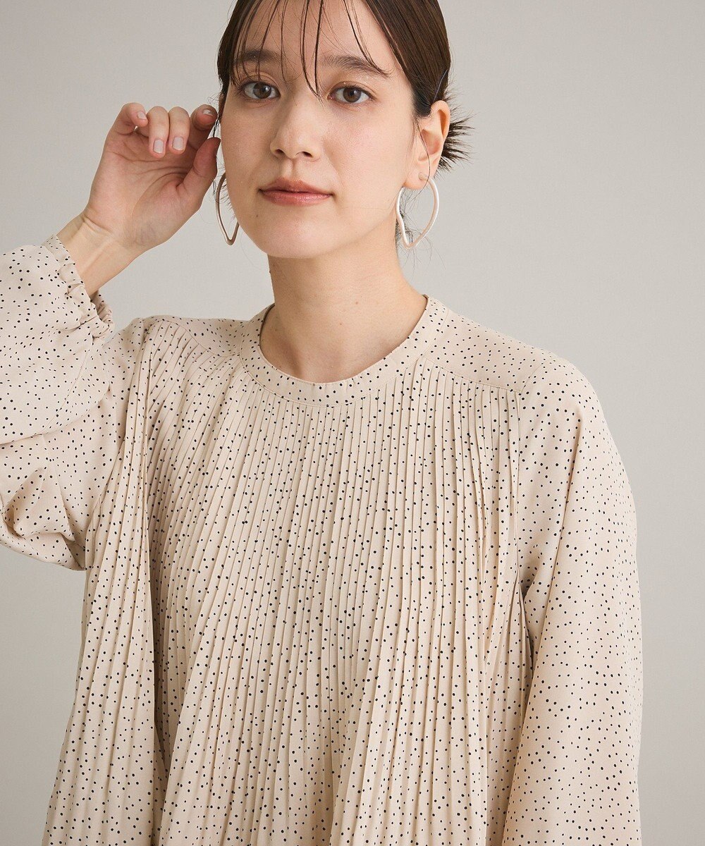 Green Parks 消しプリーツブラウス 