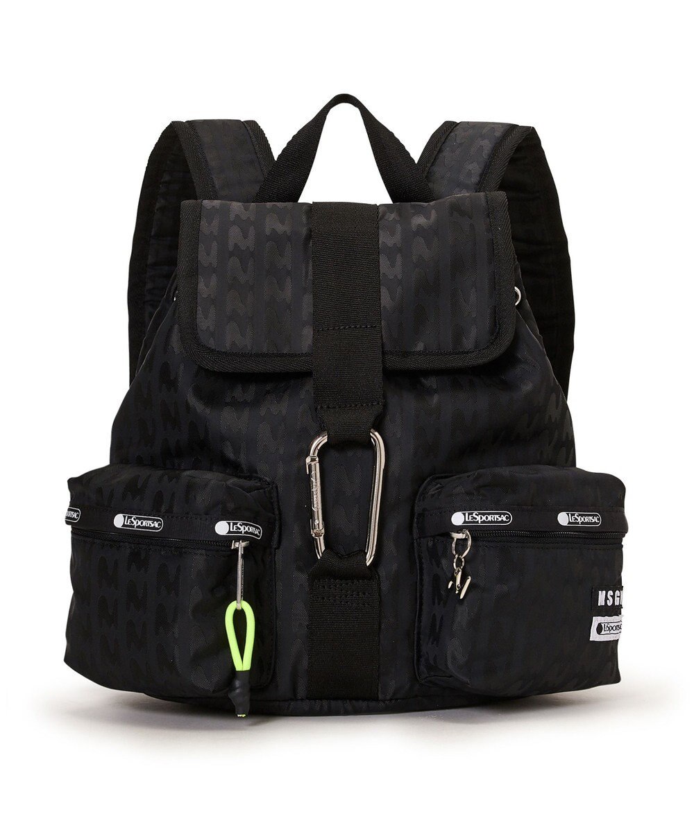 LeSportsac MSGM VOYAGER BACKPACK/ボヤージャーブラックジャカード 