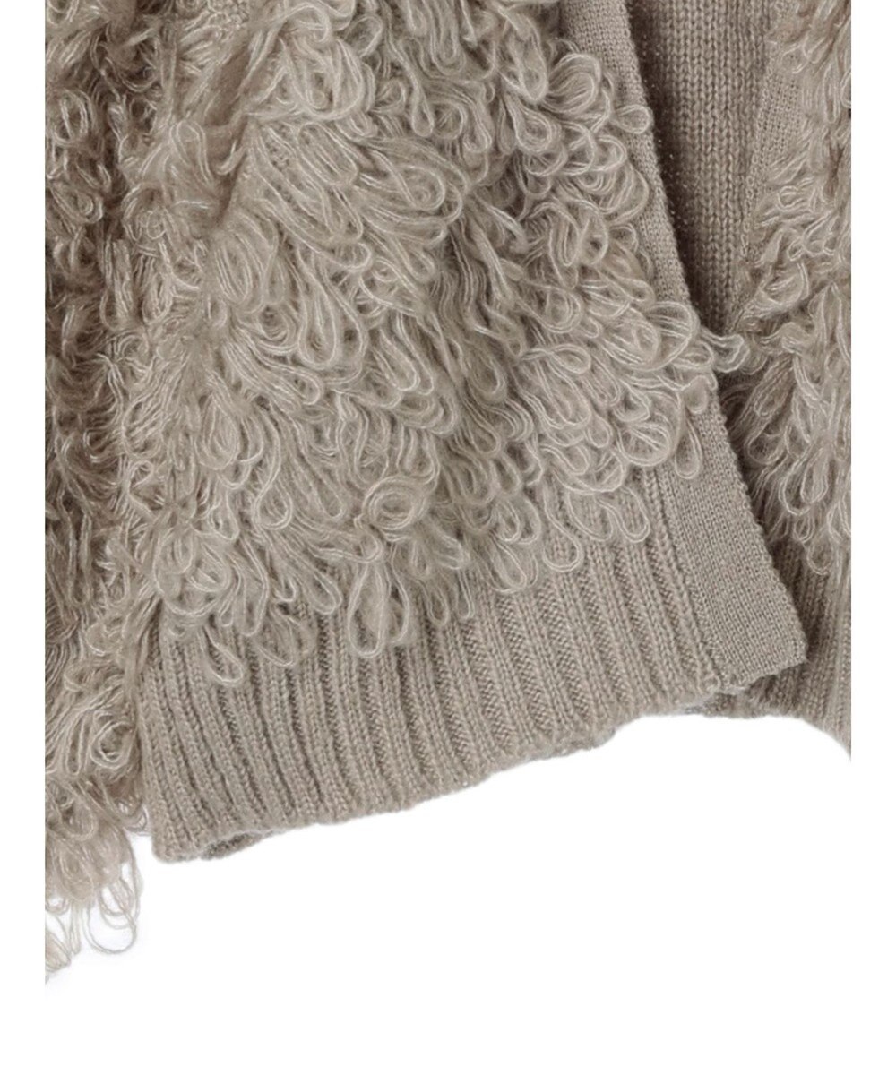 Green Parks ・Ｐｅｔｉｔ　Ｆｌｅｕｒ　ループニットカーディガン 