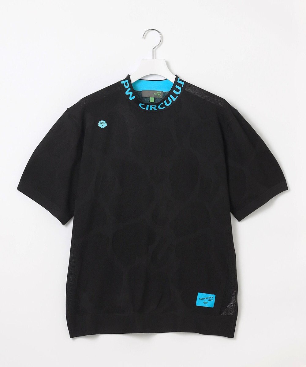 PW CIRCULUS 【手洗い可能】【MEN】アニマルドットニットモック ゴルフ 