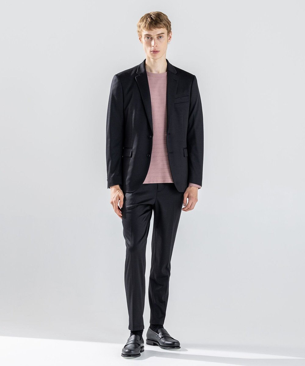 JOSEPH HOMME 【新色追加】メランジリップル　クルーネックカットソー 