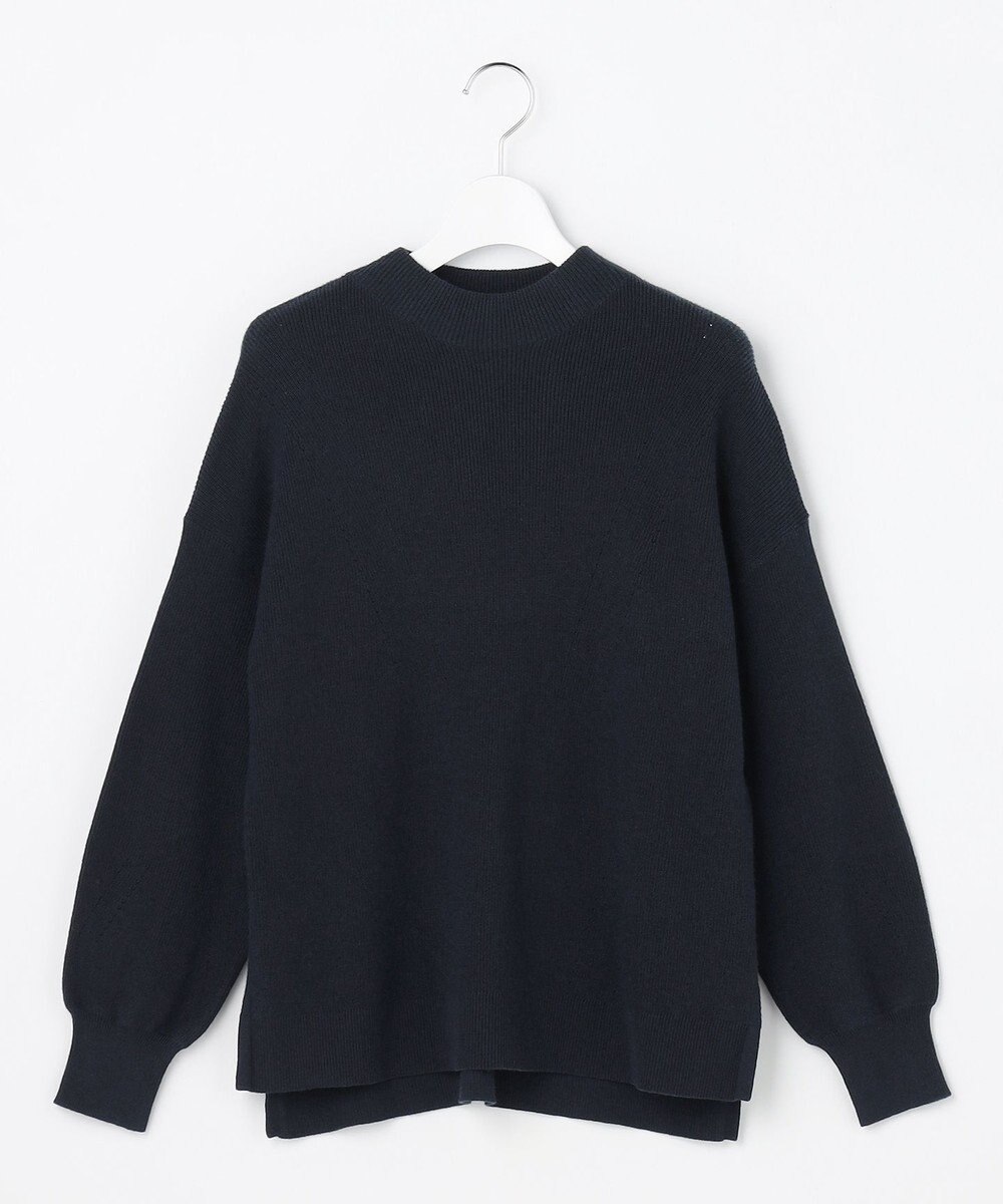 ANY SIS CICA加工 ビューティ畔ボトルネック ニット 