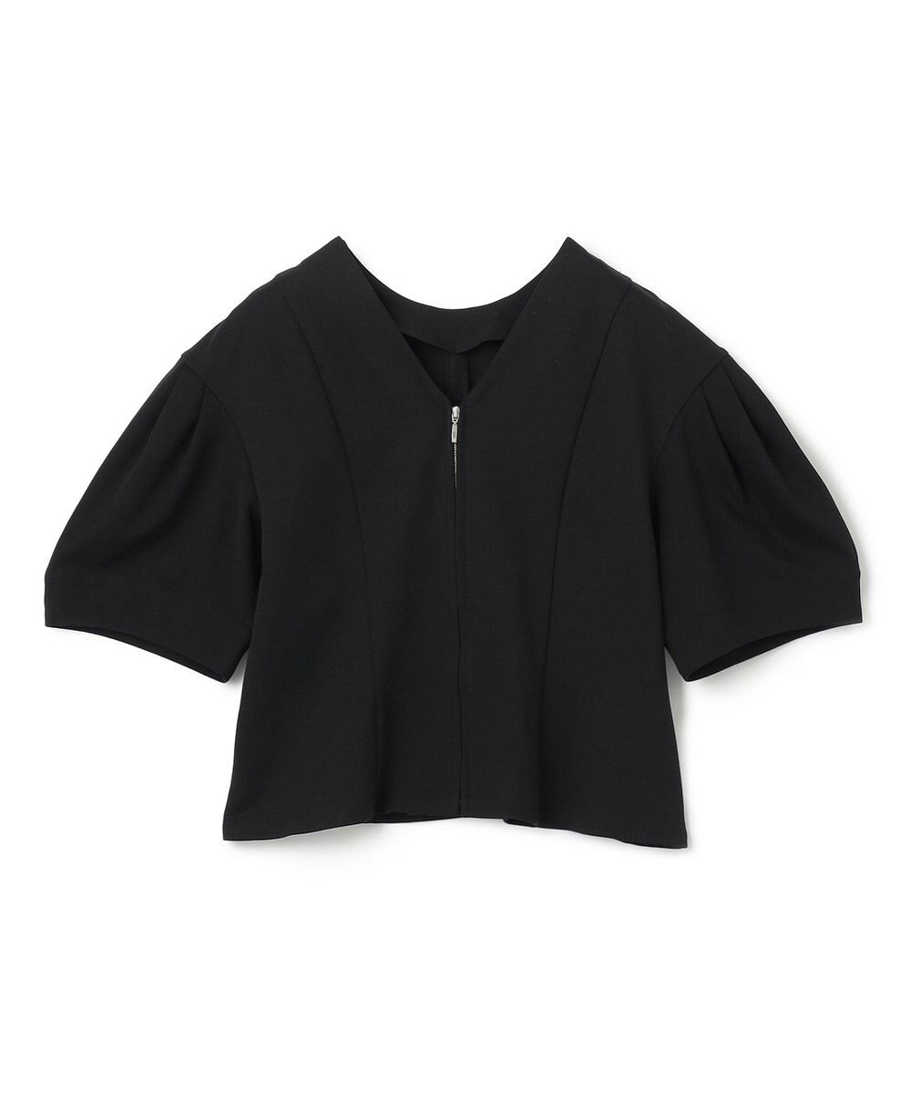 uncrave 【接触冷感・UVカット】ダブルフェイスジャージー 2WAYブラウス（uncrave STANDARD） 