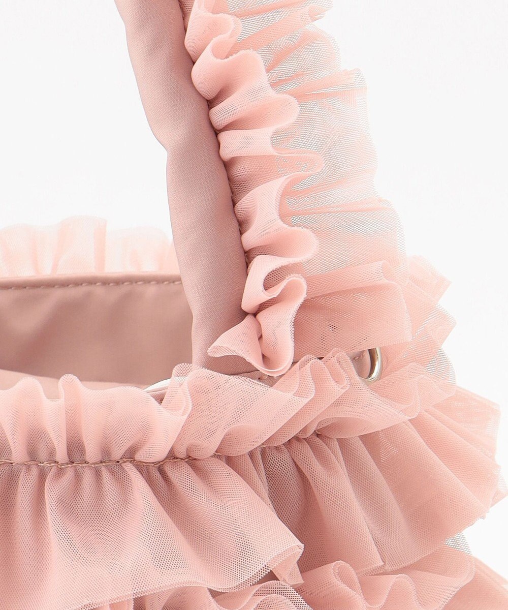 LA BAGAGERIE 【MONICA】チュールフリル2WAYバッグ 