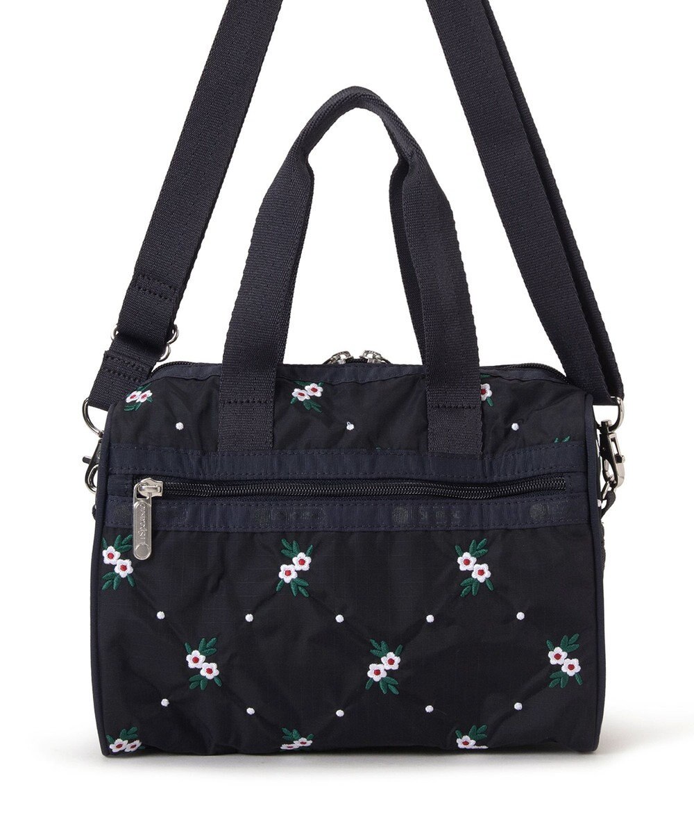 LeSportsac EVERYDAY SM SATCHEL/フローラルラティスEMB 