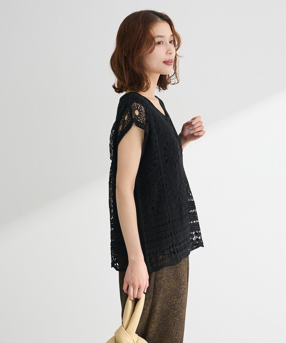 Green Parks ＳＥＴ２点クロシェプルオーバー＋タンクトップ 