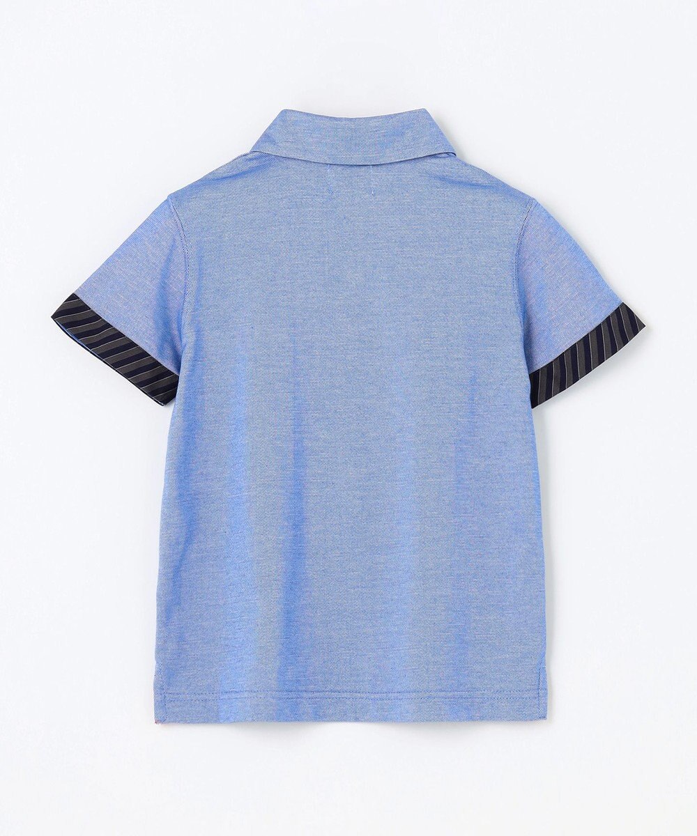 J.PRESS KIDS 【110-130cm】COOLMAX レジメン ポロシャツ 